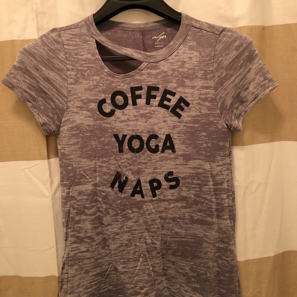 Coffee Yoga Naps Top